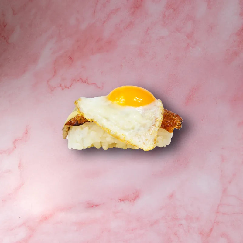 Nigiri Huevo de Cordorniz y Anguila