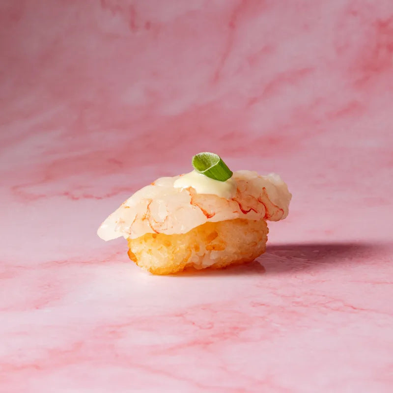 Nigiri Socarrat de gamba